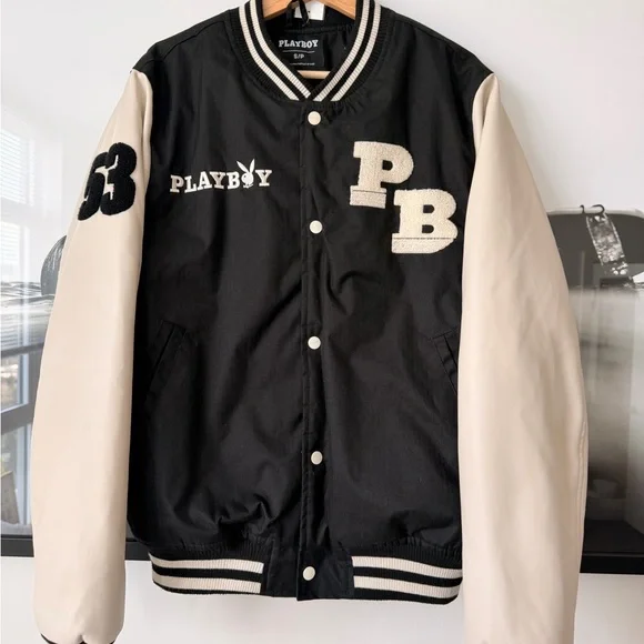 PLAYBOY Varsity Style Jacket - Picture 2 of 2